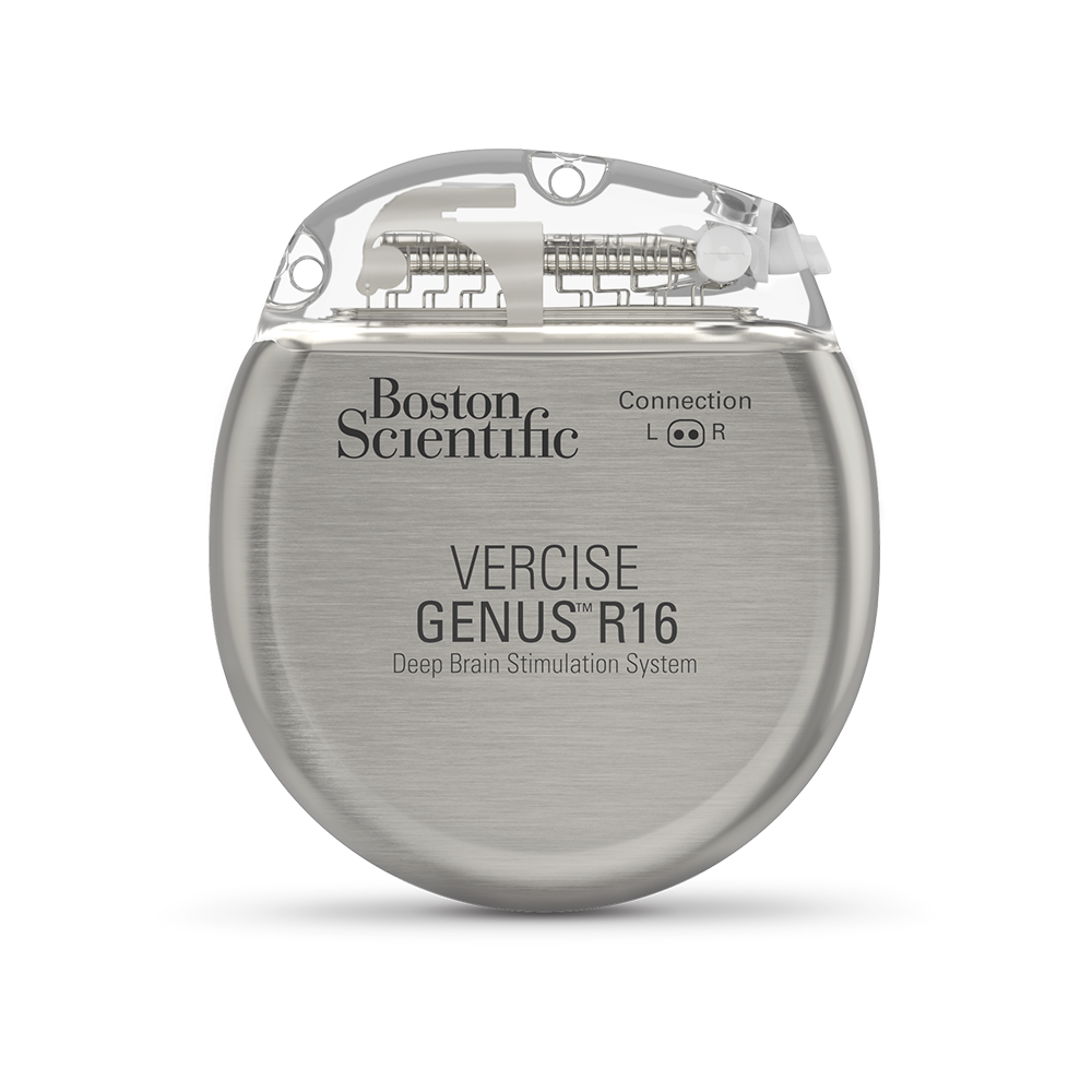 Brain pacemaker Vercise™ Genus R16 from Boston Scientific in detail